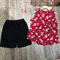 Bộ lanh áo ba lỗ quần cotton