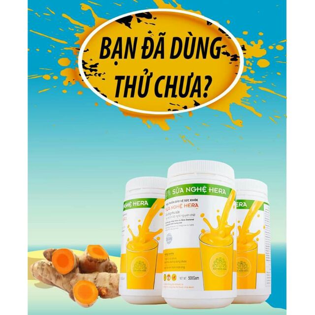 SỮA NGHỆ HERA 500gr