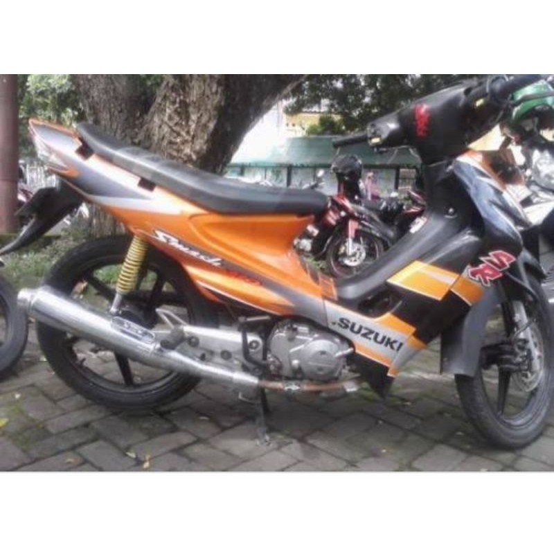 Miếng Dán Trang Trí Thân Xe Suzuki Smash Sr 110 R 2005 2006 Chất Lượng Cao