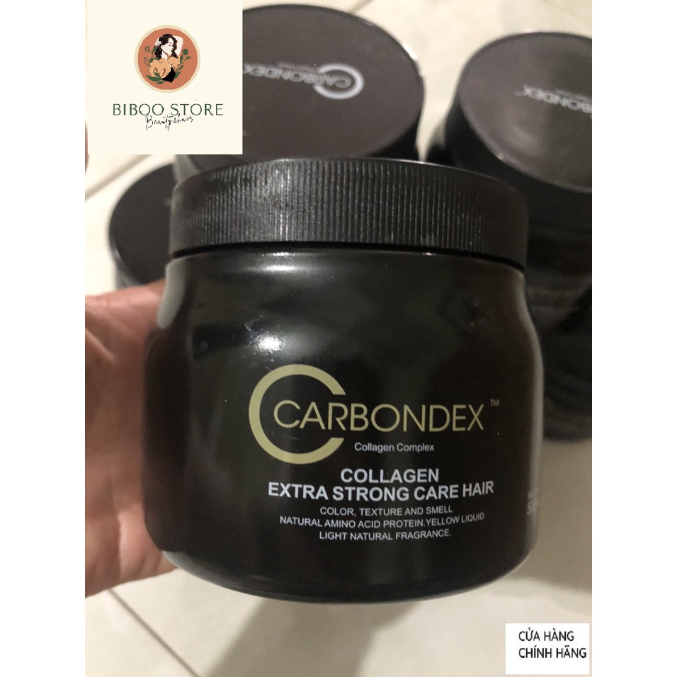 KEM HẤP Ủ TÓC COLLAGEN men sống Carbondex