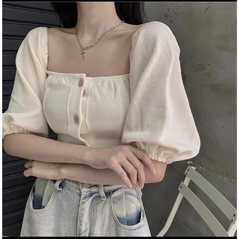 [Xs,S,M,L] Áo Crotop Tay Phồng Siêu Xinh | BigBuy360 - bigbuy360.vn