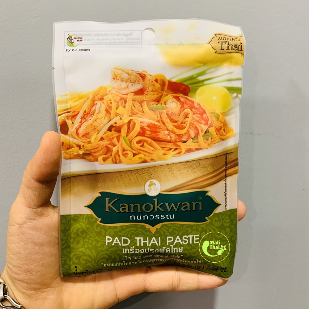 Sốt Gia vị Pad Thai hoàn chỉnh Thái Lan siêu ngon hiệu Kanokwan 50g เครื่องปรุงผัดไทย