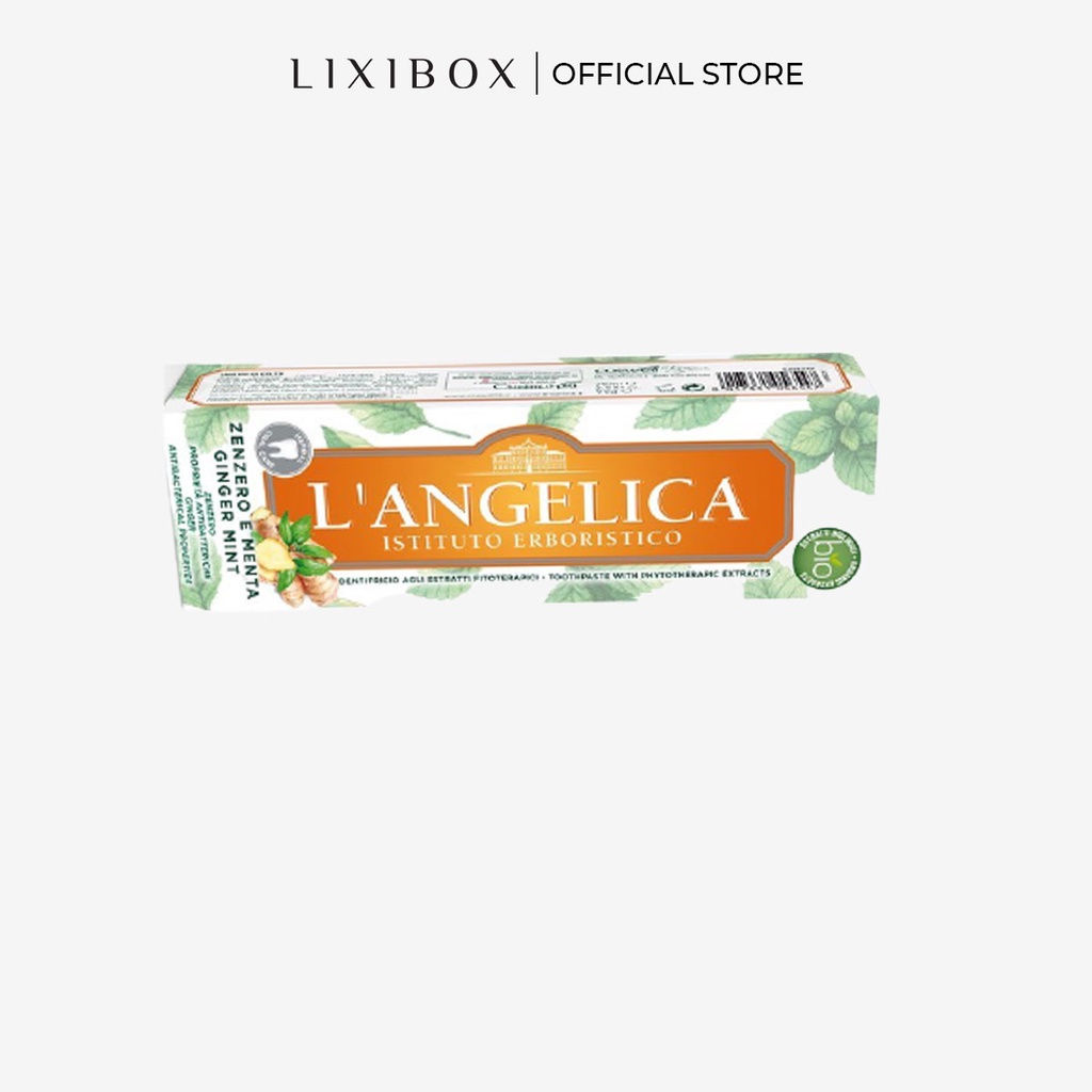 [HB Gift] Kem Đánh Răng Thảo Dược L'angelica Toothpaste Ginger Mint 75ml