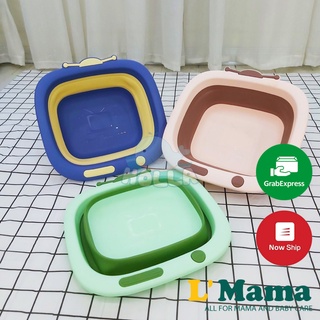 Chậu rửa mặt gấp gọn cao cấp hình tivi chính hãng holla