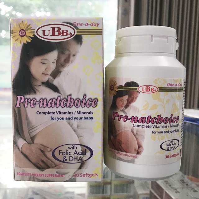 Pre-Natchoice UBB- Hỗ trợ bổ sung vitamin và khoáng chất cho bà bầu