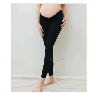Quần legging bầu cạp chéo