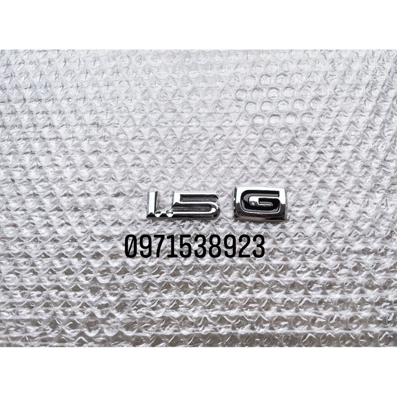 Logo chữ VIOS 1.5 G VVTI dán đuôi xe TOYOTA VIOS