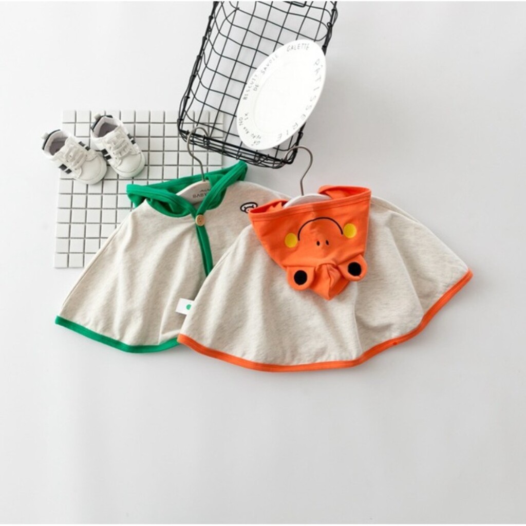 Áo Chống Nắng Cho Bé Trai, Gái Mặc Đều Xinh áo chống nắng con ếch Chất Cotton Da Cá Cao Cấp - BINBON KIDS