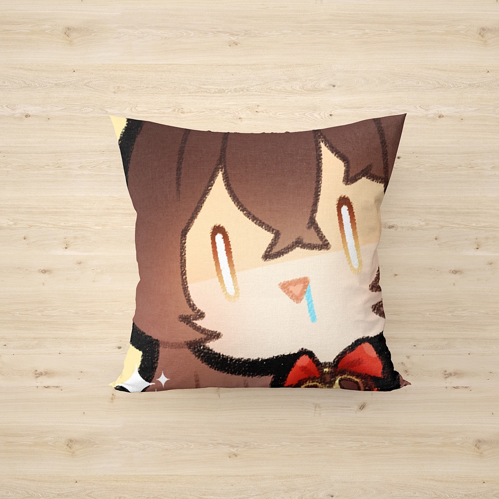 Gối in hình GENSHIN IMPACT ver THÈM NHỎ DÃI anime chibi xinh xắn tiện lợi chất đẹp