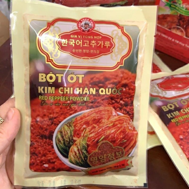 Bột Ớt Kim Chi Hàn Quốc Gói 70g