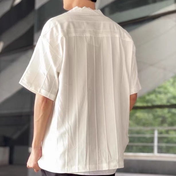 Áo Sơ Mi Tay Ngắn Màu Sắc Đơn Giản Phong Cách Hàn Quốc Cho Nam Hàn Quốc áo nam đẹp bigsize simple áo sơ mi nam ngắn tay fashion áo sơ mi nam form rộng
