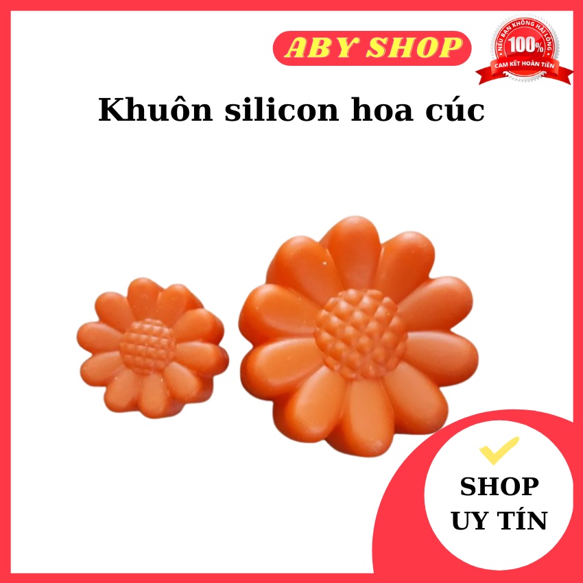 Khuôn silicon hoa cúc rời ⚡ HÀNG CAO CẤP ⚡ khuôn làm bánh đa năng tạo hình hoa cúc