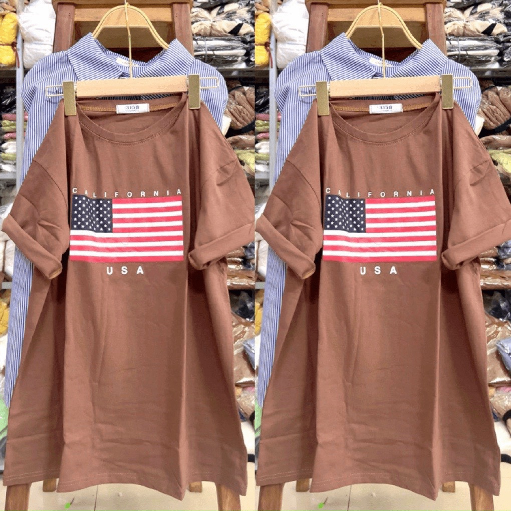 [ Hình Thật 100%] Áo Thun 3158 Unisex Form Rộng Tay Lỡ Chất Cotton Khô Chuẩn Form  - ĐĂNG QUANG CLOTHER