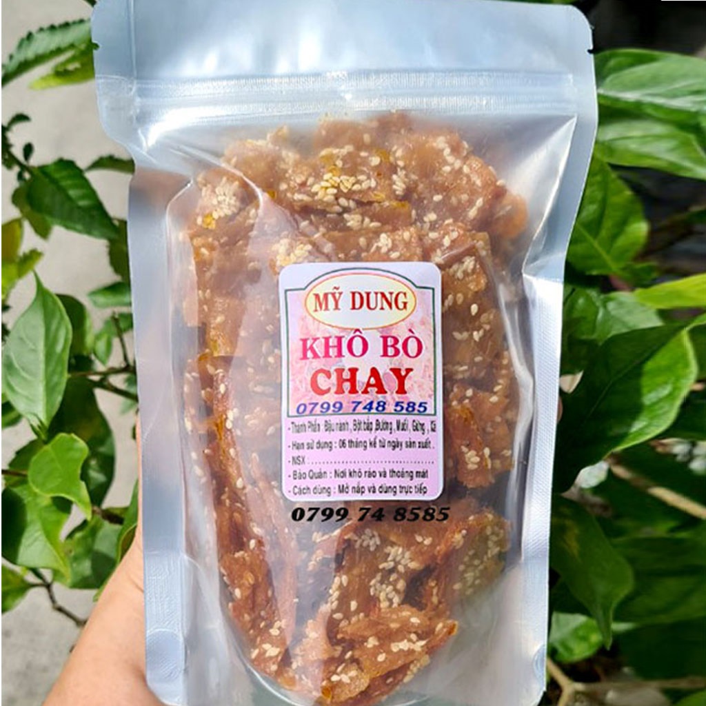 Khô Bò Chay 200gr_ Nhà Làm- Thuần Chay