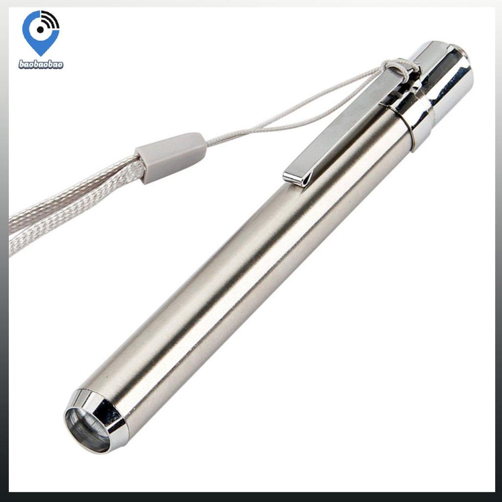 【Trong kho】Bút dò tìm tia UV mini bỏ túi bằng thép không gỉ 365/395