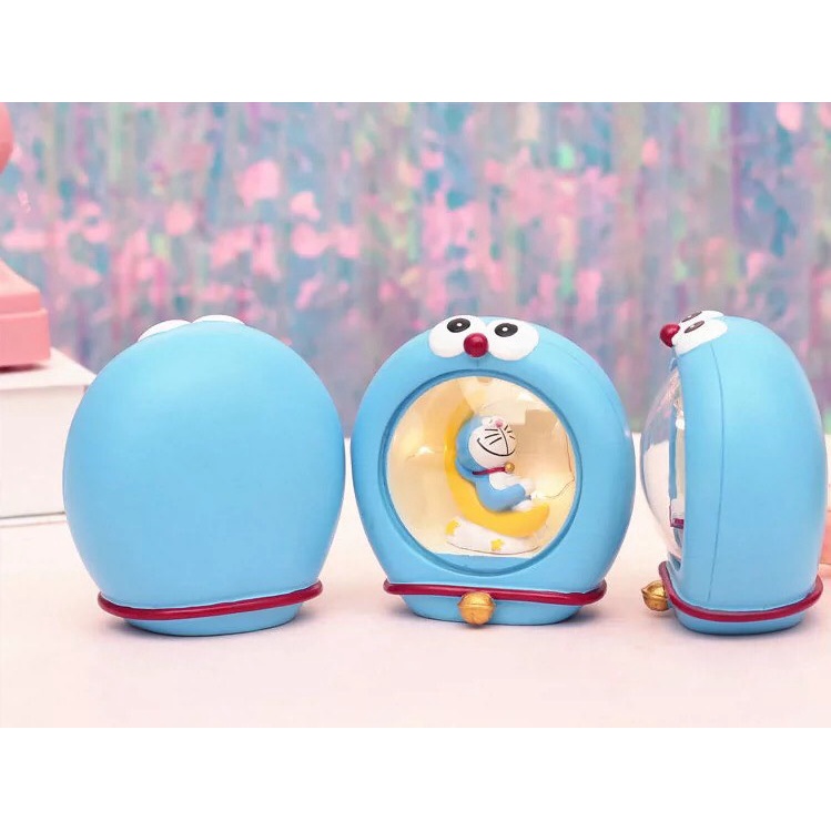 Đèn ngủ để bàn Doraemon Doremon biểu cảm dễ thương cute trang trí phòng ngủ, dùng làm quà tặng - Ráp