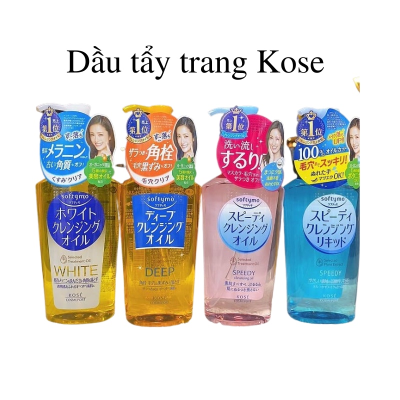 Dầu tẩy trang Kose Softymo 230ml