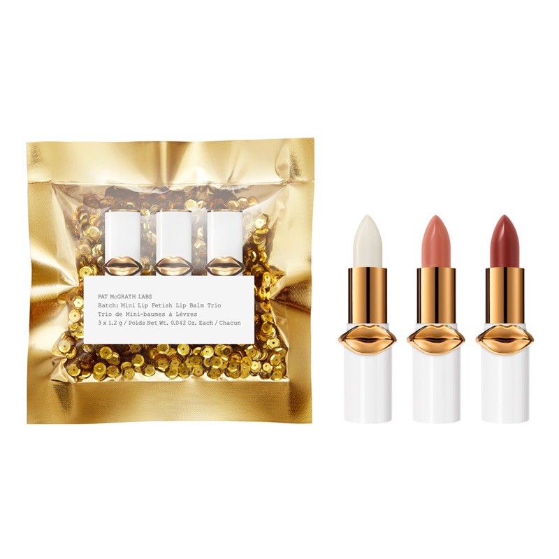 Son dưỡng PAT McGRATH LABS mini Lip Fetish Lip Balm Trio - 3 màu