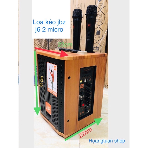 [Mã ELHACE giảm 4% đơn 300K] Loa kéo di động JBZ NE-106 hoặc jbz J6.