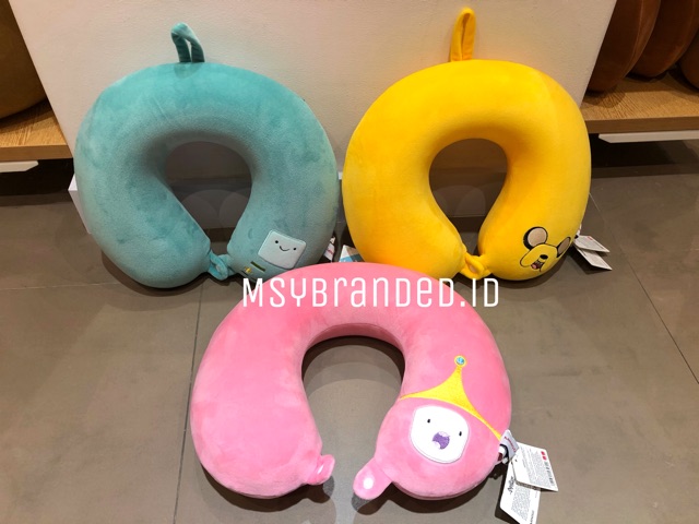 Miniso Gối Kê Cổ Hình Chữ U Họa Tiết Adventure Time Dễ Thương