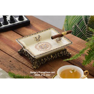 Gạt Tàn Thuốc Sứ Chữ Nhật