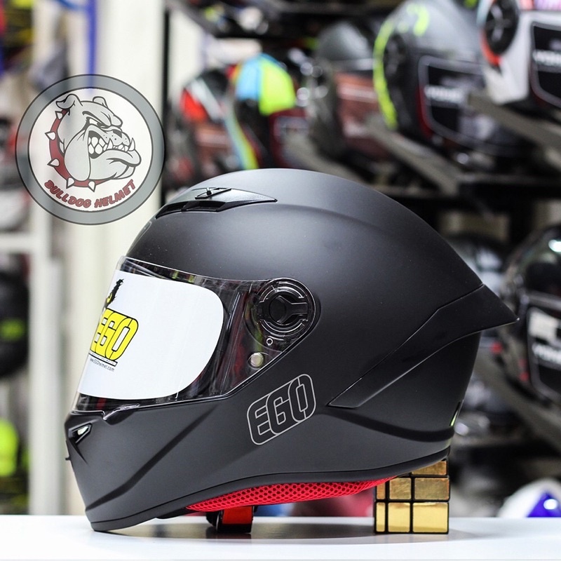 Mũ nón bảo hiểm Fullface EGO E7 - EGO E-7 cao cấp chính hãng giá rẻ đủ màu đen mờ nhám bóng tem mẫu mới moto phượt