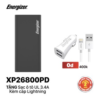 Sạc dự phòng Energizer XP26800PD 26800mAh