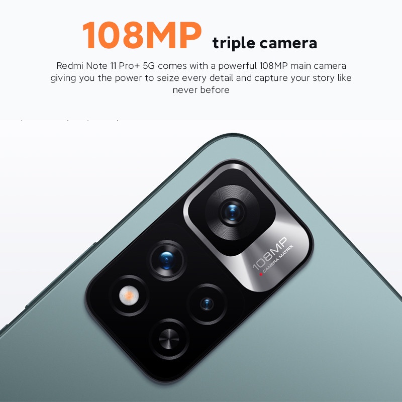 Điện Thoại Xiaomi Redmi Note 11 Pro + 5G Plus 120W 920 120Hz Có Camera NFC 108MP
