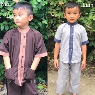 Đồ Lam Đi Chùa Cho Bé # Lãnh Tụ Phối