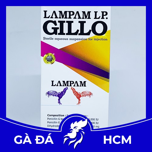 GILLO - KHÁ.NG SI.NH PHỔ RỘNG - GÀ NHANH CHÓNG PHỤC HỒI - LỌ 10ML - XUẤT XỨ THÁI LAN