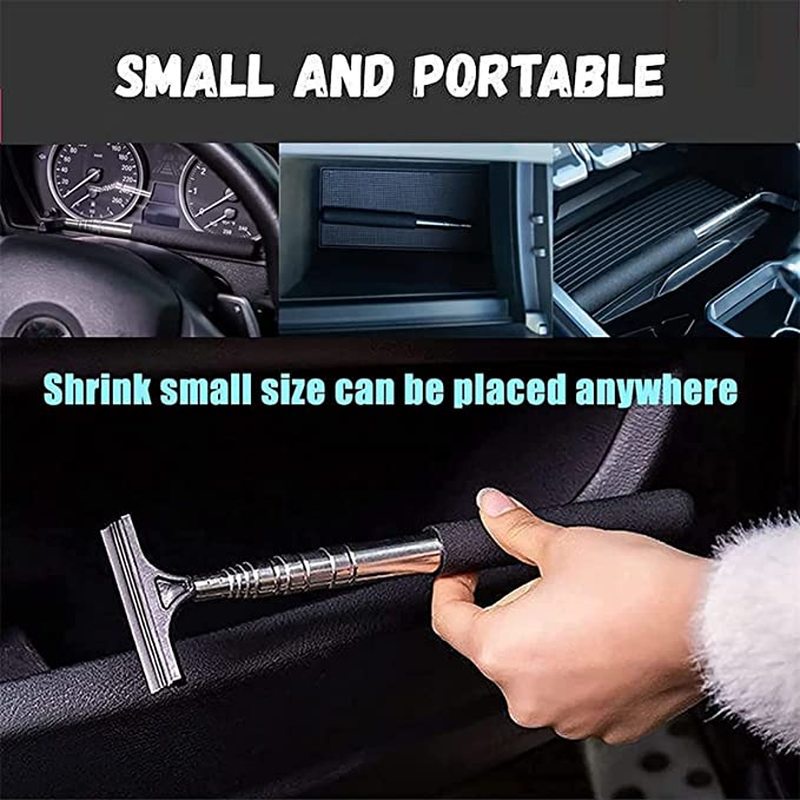 [Mới] Dụng Cụ Vệ Sinh Kính Chắn Gió Xe Hơi / Cửa Sổ Có Thể Thu Gọn Tiện Lợi