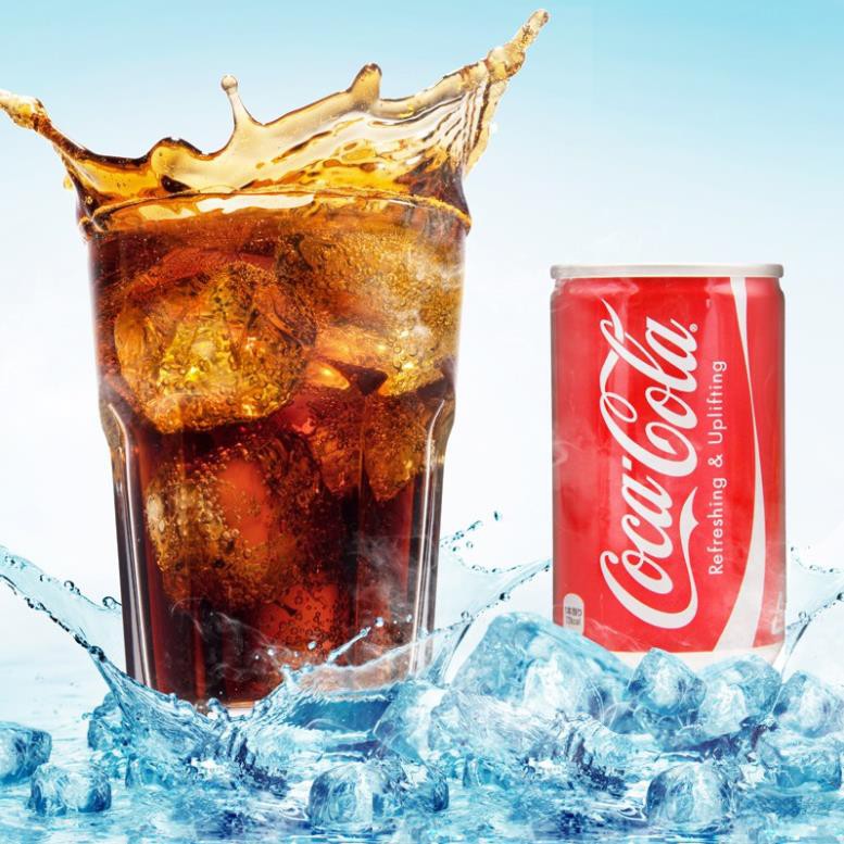 ( Bán sỉ ) Thùng 30 lon Coca Cola Nhật Mini lon 160ml