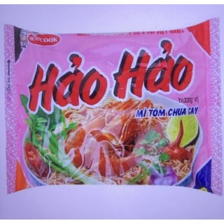 Combo 10 gói Mì hảo hảo tôm chua cay