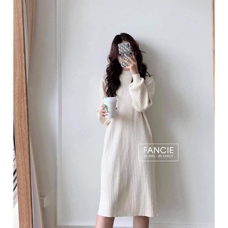 Đầm len đầy dịu dàng ấm áp basic