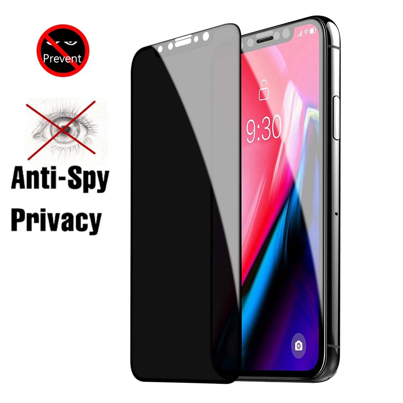 Miếng Dán Cường Lực 9h Chống Nhìn Trộm Cho Iphone X Xr Xs 11 Pro Max 7 8 6 6s Plus