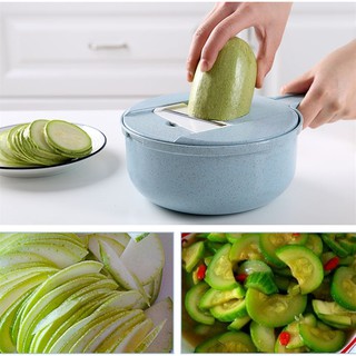 Bát nạo rau củ đa năng lúa mạch 6 món