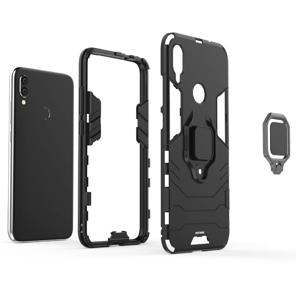 XIAOMI Redmi Redmi Note 7 MAGNETIC Standable RING Ironman Case xiao mi cover