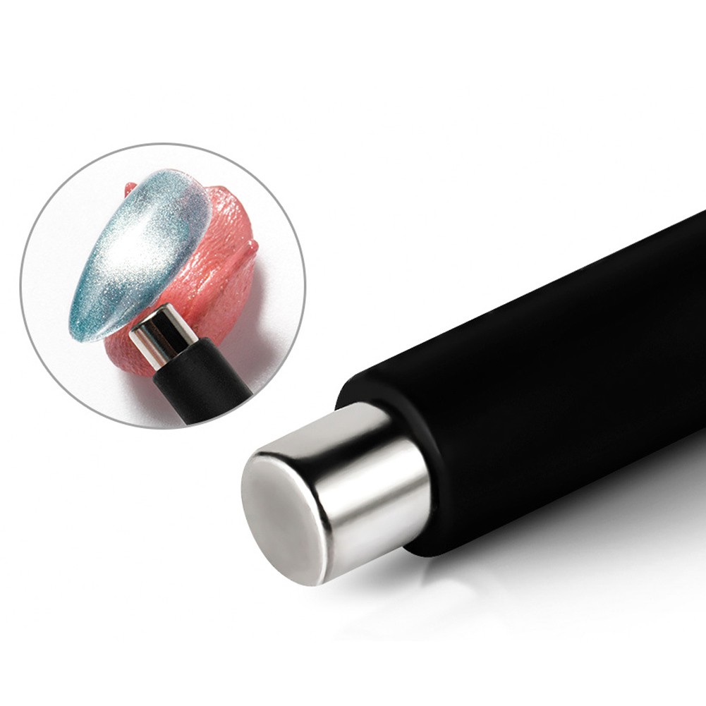 Bút nam châm gắn móng tay zhixin 3D, bút sơn UV có tác dụng làm đẹp mắt mèo