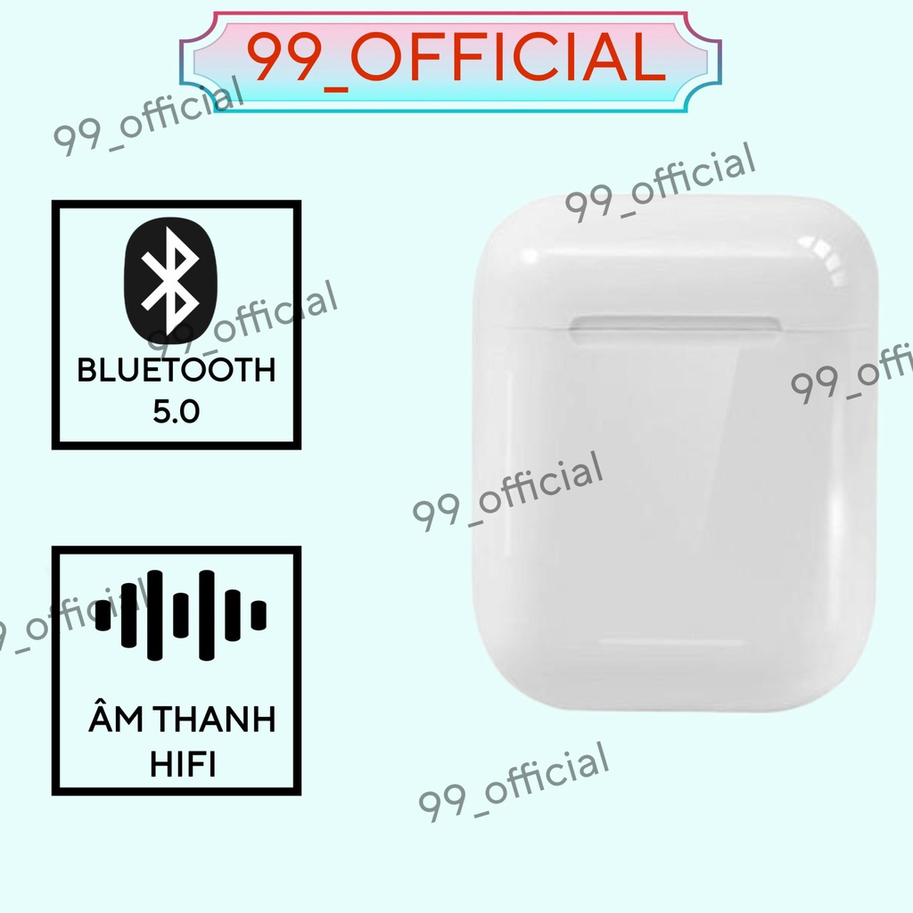 Tai nghe bluetooth l12 TWS 5.0 tai nghe l12 không dây âm thanh chuẩn HIFI chạm cảm ứng có mic dùng cho IOS và Android