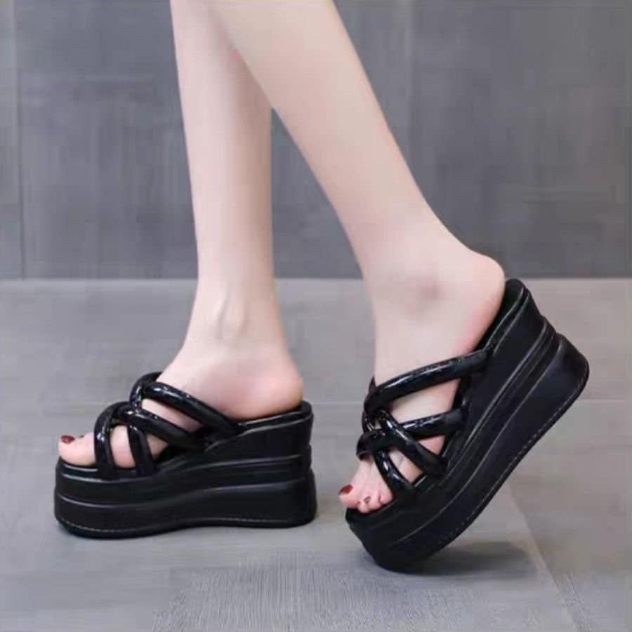 DÉP XUỒNG DÂY CHÉO DA BÓNG 9P HÀNG CAO CẤP