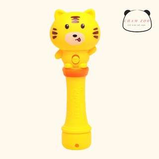 Đèn pin đồ chơi Cham đèn chiếu hình ngộ nghĩnh cho bé yêu hình gấu, hổ Đ1
