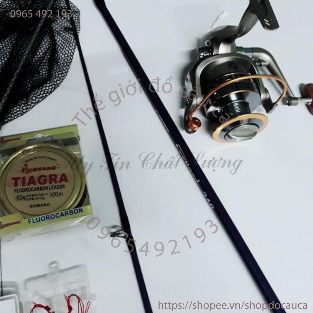 Bộ cần 2 khúc 2m7 máy gs6000 tặng kèm phụ kiện ( rẻ vô địch )