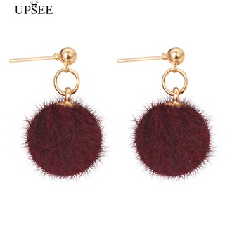 Bông Tai Cục Bông Pompom Cho Nữ