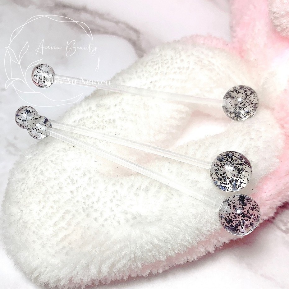 Khuyên rốn dành cho những bạn bầu bí bằng nhựa sinh học JOLLY không gây kích ứng da xỏ khuyên