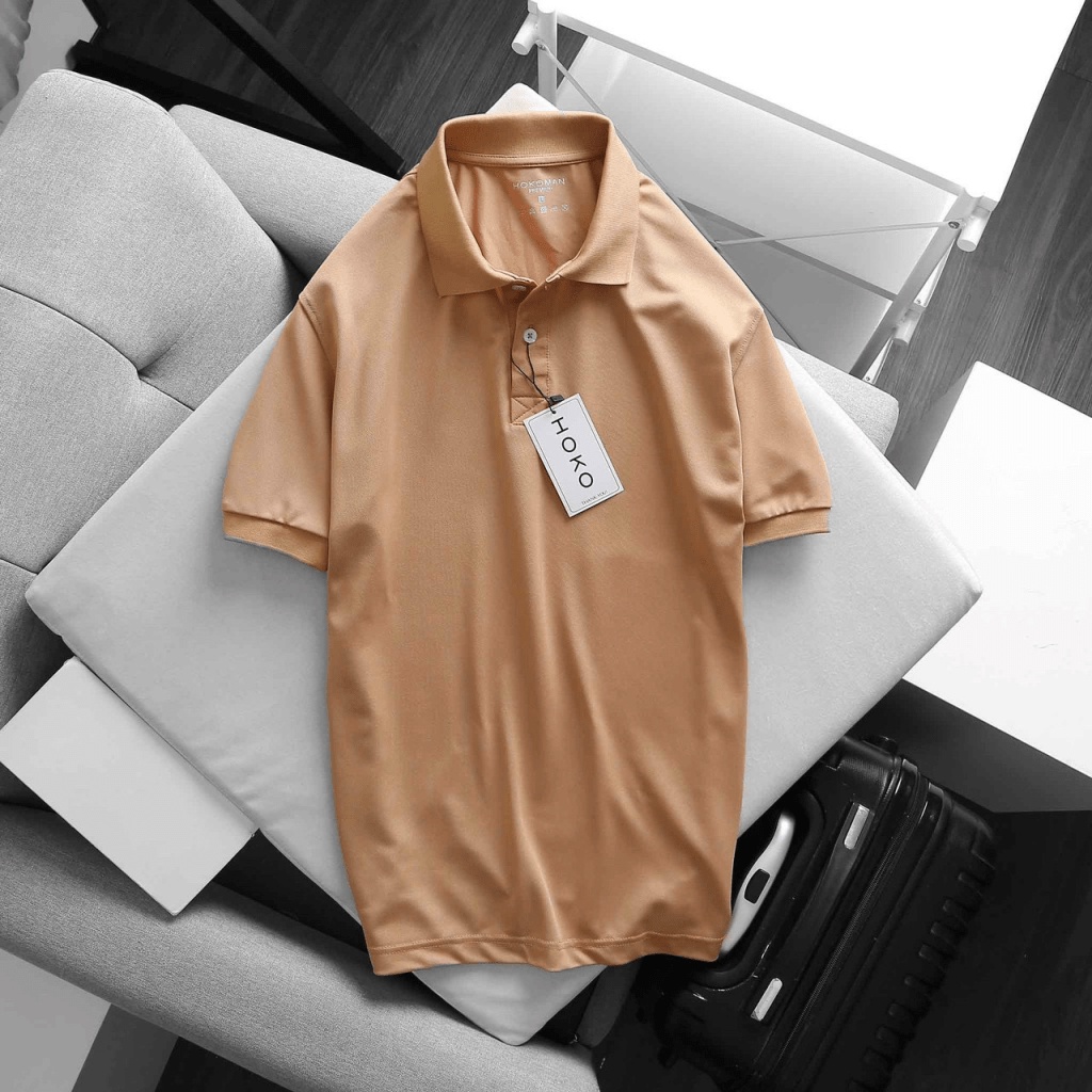 (HCM) ÁO THUN CÁ SẤU CỔ TRỤ - TAY NGẮN CHẤT COTTON CO GIÃN CỰC XỊN CHO CÁC ANH EM KME FASHION