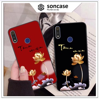 Ốp Realme 3 / 3 Pro in hình ốp tâm an vạn sự an, ốp lưng SonCase