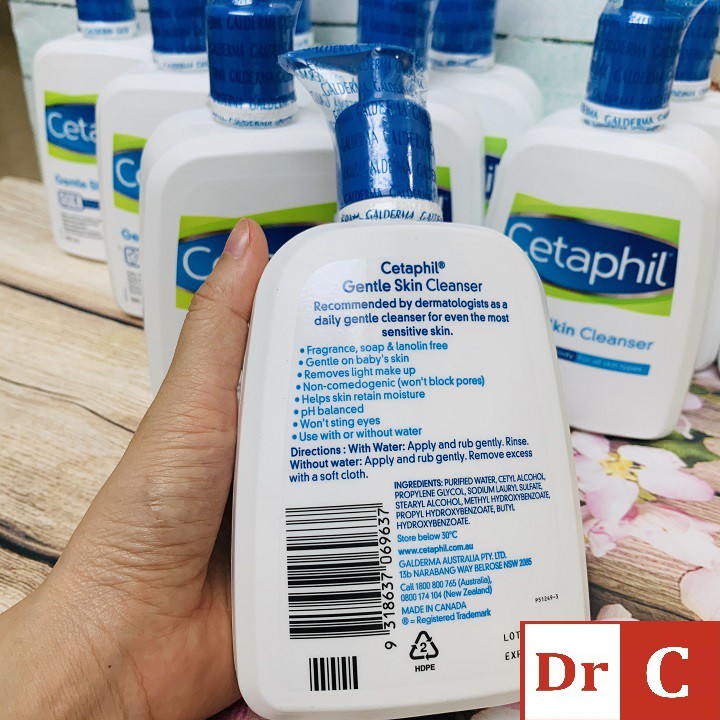 Sữa rửa mặt Cetaphil ⚜️CHÍNH HÃNG⚜️ Cetaphil Gentle Skin Cleanser 500ml