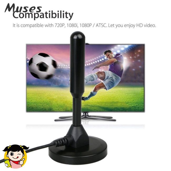 Ăn-ten phạm vi 200 dặm thu sóng TV kỹ thuật số 4K HDTV 1080p