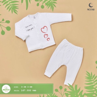 Bộ Moon dài Petit mẫu MOM DAD