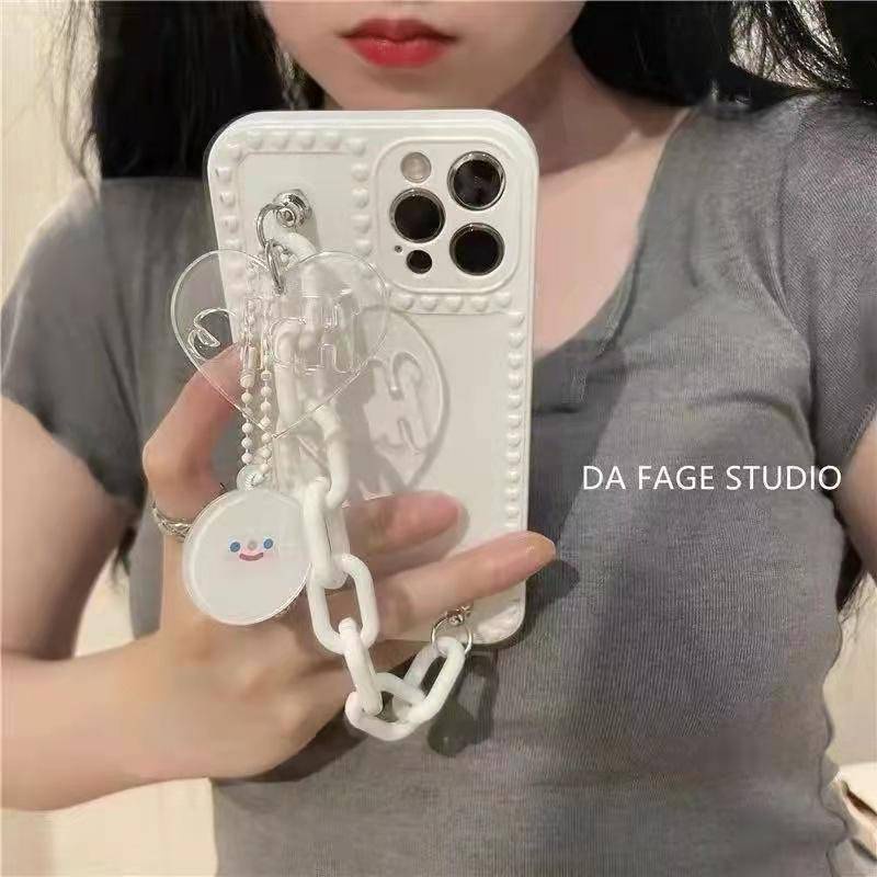 Ốp điện thoại mềm có dây đeo cho OPPO A53 A33 A5 A9 A31 A52 A92 A3S A5S A7 A12 A15 A15S A12E A39 A57 A83 R17 F1S F9 F11 RENO 5 6 4Z 5G Case